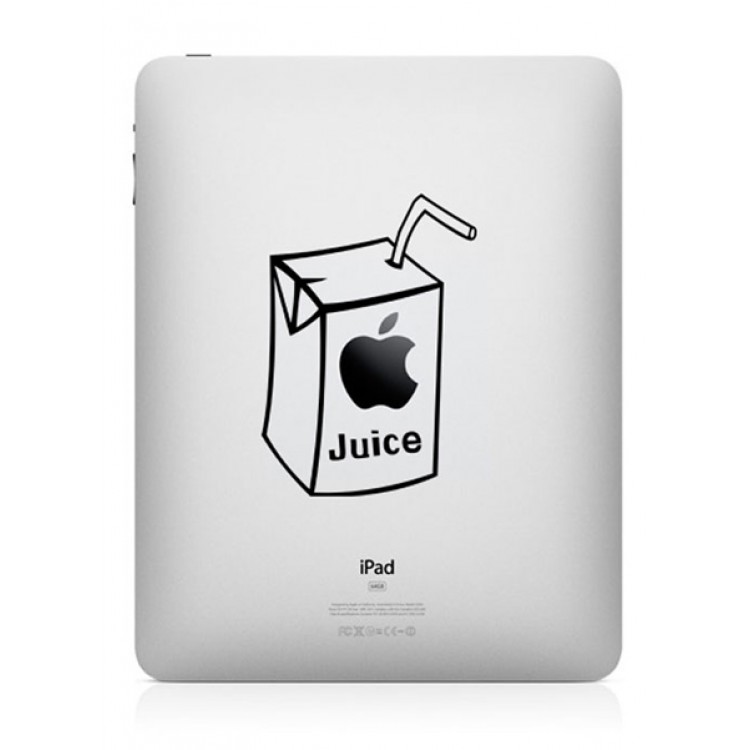 Apple Juice (2) iPad Decal iPad Decals